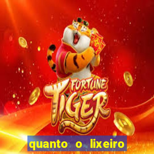 quanto o lixeiro ganha por ano